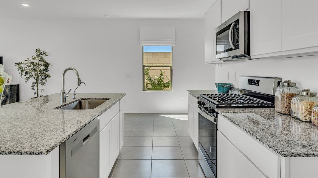 Furnished interior view inside a new home in Blackhawk, Tucson (Image 14). Furnished interior view inside a new home in Blackhawk, Tucson (Image 14).