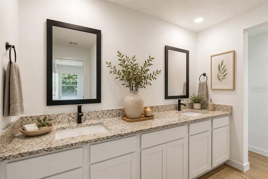 Furnished interior view inside a new home in Spring Hill, Spring Hill (Image 7). Furnished interior view inside a new home in Spring Hill, Spring Hill (Image 7).