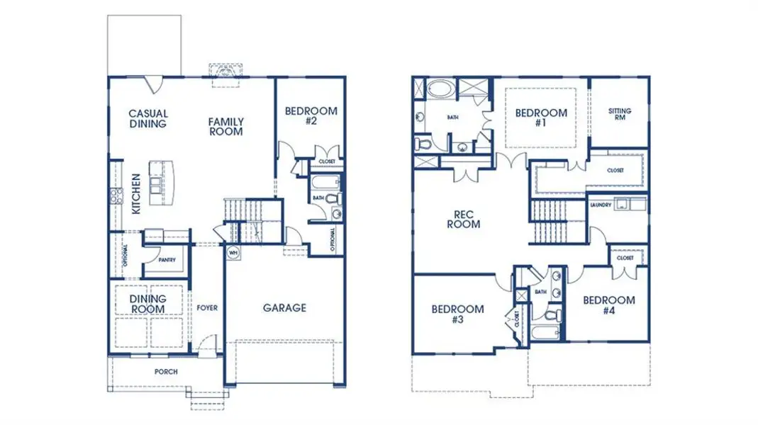 2D floor plan layout of this home in Wildwood, Covington, GA (Image 3).