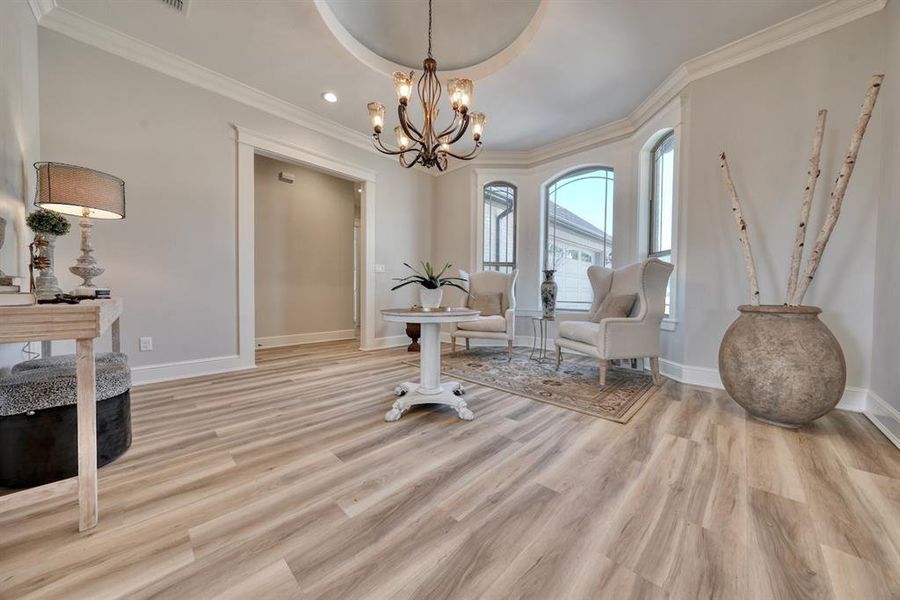 Furnished interior view inside a new home in , Hideaway (Image 14). Furnished interior view inside a new home in , Hideaway (Image 14).