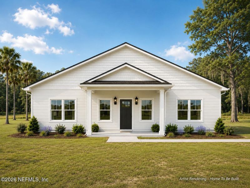 Front exterior of a new home in , Palatka, FL, highlighting curb appeal (Image 1). Front exterior of a new home in , Palatka, FL, highlighting curb appeal (Image 1).