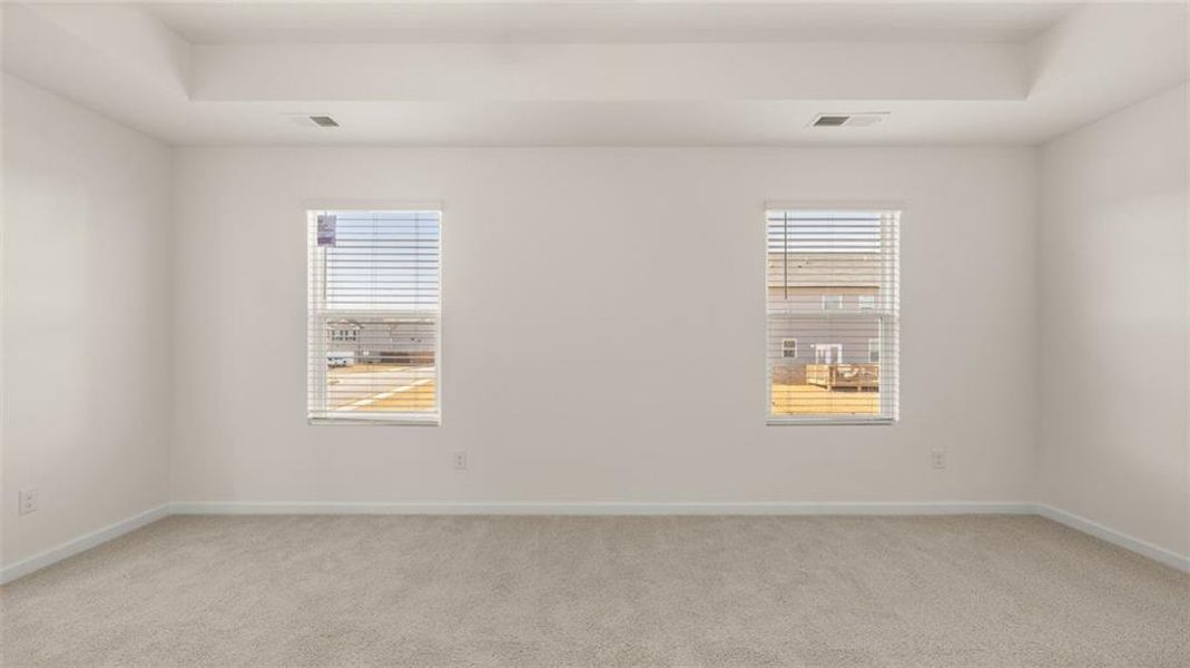 Spacious, unfurnished interior of a new home in The Reserve at Calcutta, Stockbridge (Image 31). Spacious, unfurnished interior of a new home in The Reserve at Calcutta, Stockbridge (Image 31).