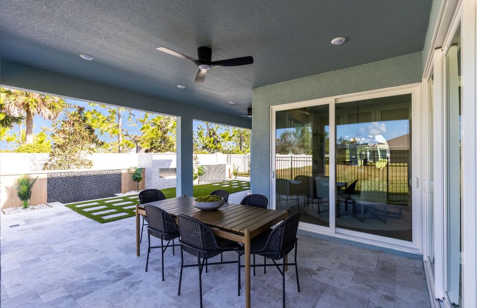 Representative exterior details of a home built from the Mystique Grand by Del Webb in Del Webb Sunbridge, St. Cloud (Image 3). Representative exterior details of a home built from the Mystique Grand by Del Webb in Del Webb Sunbridge, St. Cloud (Image 3).