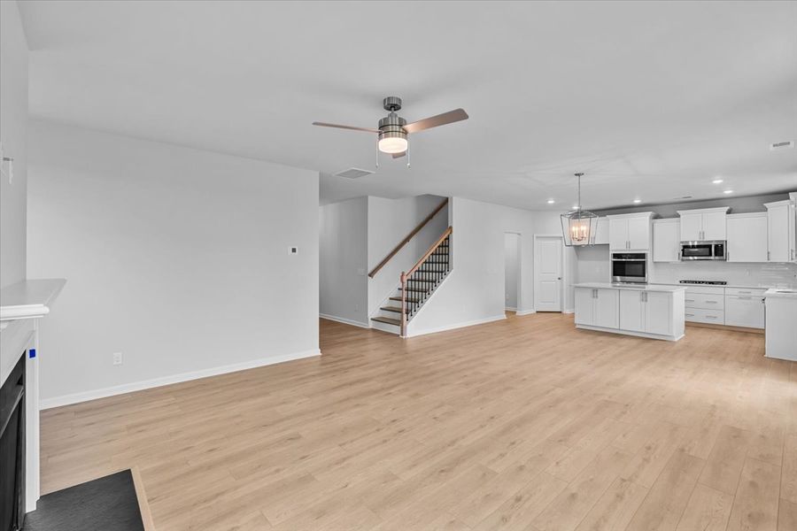 Spacious, unfurnished interior of a new home in Fieldstone, Lexington (Image 21). Spacious, unfurnished interior of a new home in Fieldstone, Lexington (Image 21).