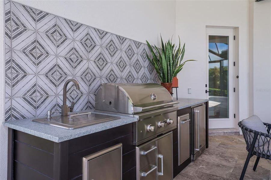 Furnished interior view inside a new home in , Parrish (Image 48).