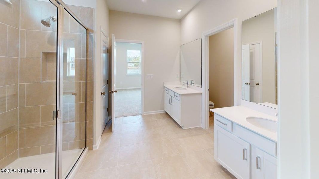 Furnished interior view inside a new home in RiverTown - Forest, St. Johns (Image 3).