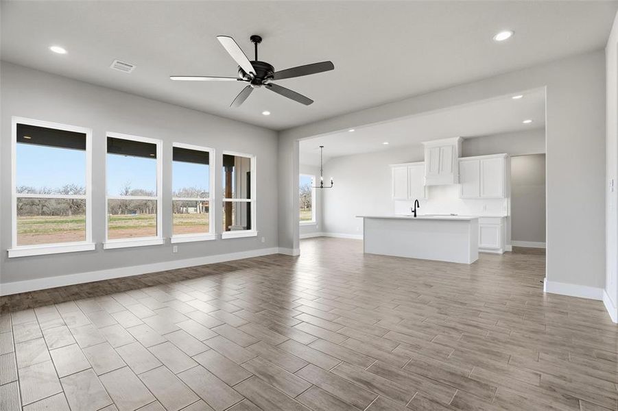 Spacious, unfurnished interior of a new home in Taylor Ranch, Springtown (Image 33).