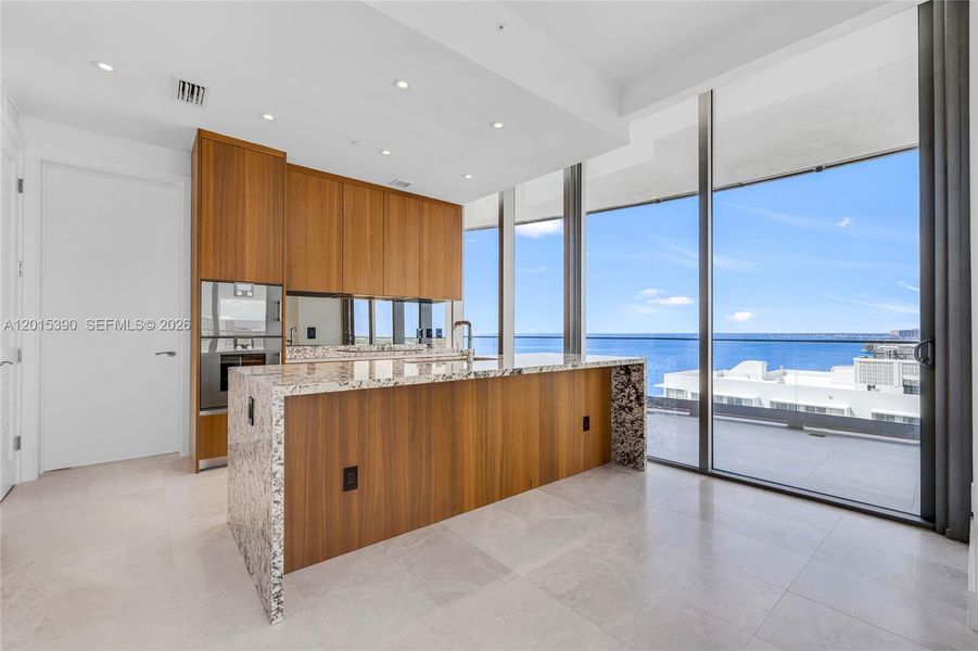 Furnished interior view inside a new home in , Miami (Image 15).