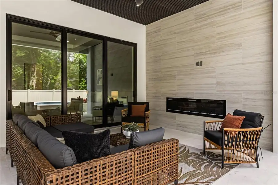Exterior details and patio area of a home in , Winter Park (Image 28).