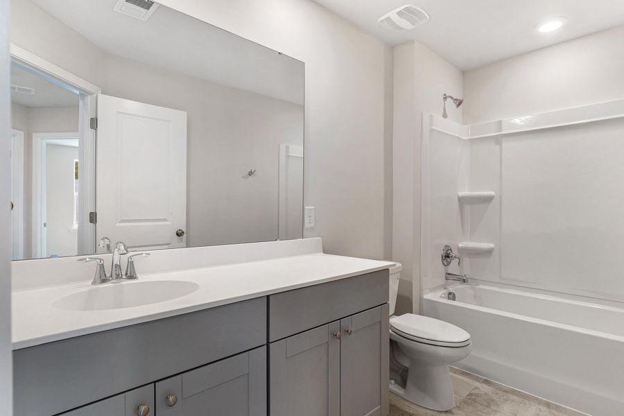 Furnished interior view inside a new home in Sweetgrass at Summers Corner: Arbor Collection, Summerville (Image 12).