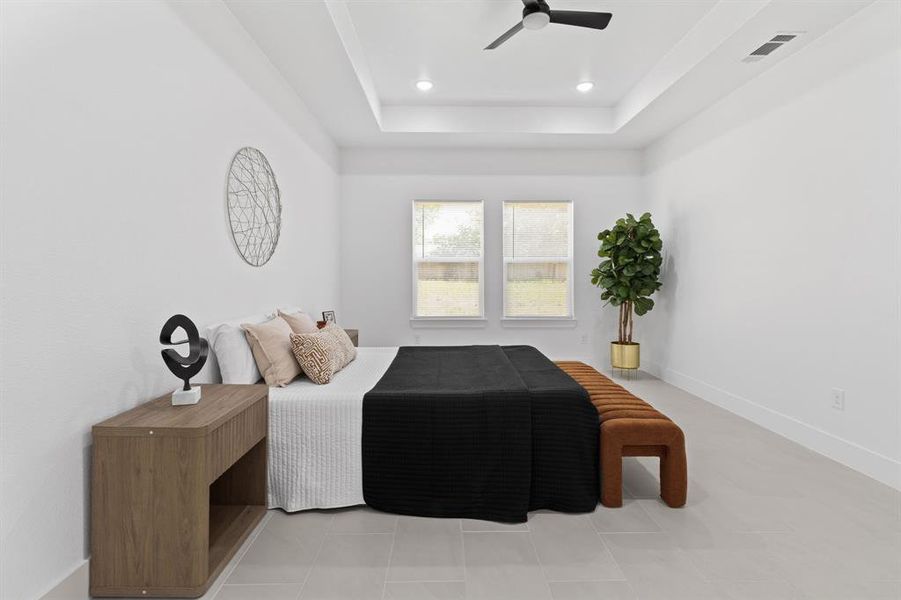 Furnished interior view inside a new home in , Fort Worth (Image 11).