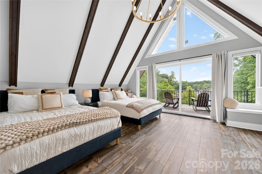 Furnished interior view inside a new home in , Denver (Image 14).