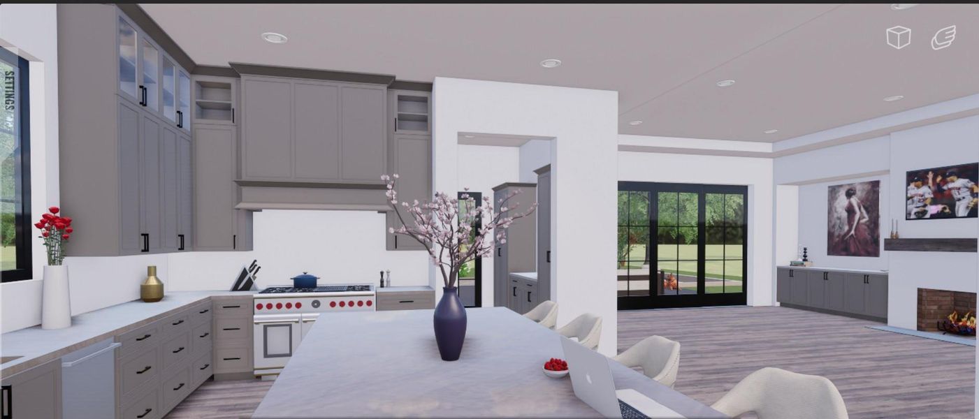 Furnished interior view inside a new home in , Houston (Image 11). Furnished interior view inside a new home in , Houston (Image 11).