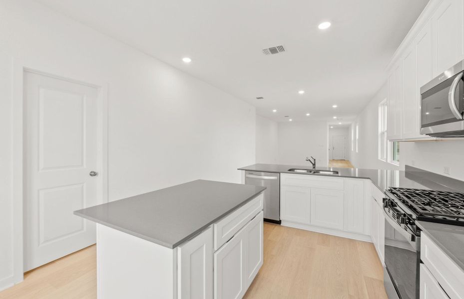 Furnished interior view inside a new home in Larson Crossing, Elgin (Image 8).