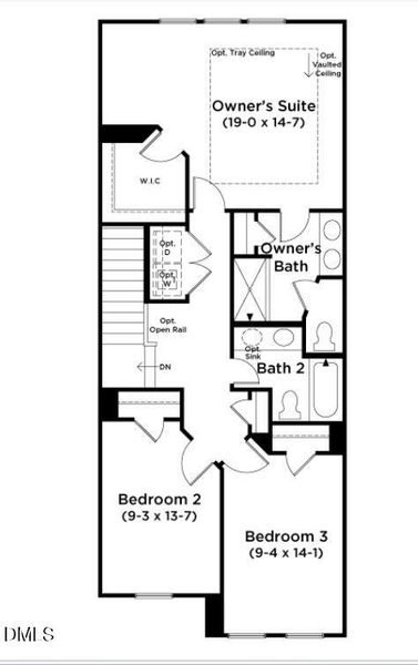 Litchfield Second Floor Plan