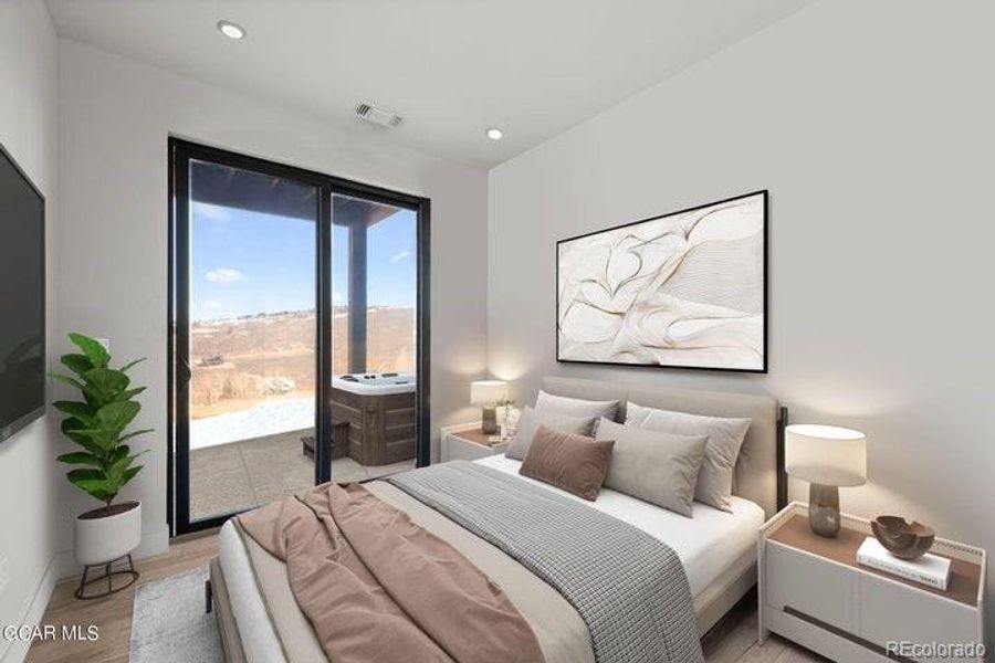 Furnished interior view inside a new home in , Granby (Image 11).