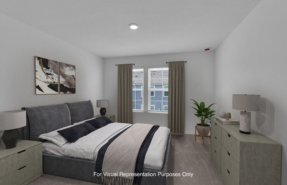 Furnished interior view inside a new home in Normandy Pines, Jacksonville (Image 7).