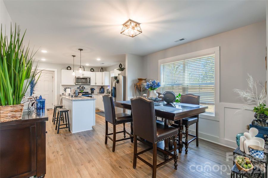 Furnished interior view inside a new home in , Albemarle (Image 12).