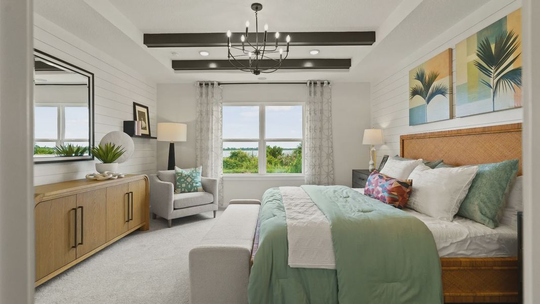 Castaway Floor Plan Primary Suite