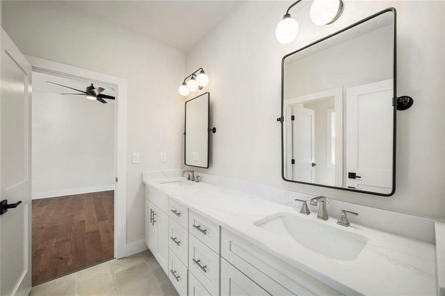 Furnished interior view inside a new home in , Decatur (Image 82).