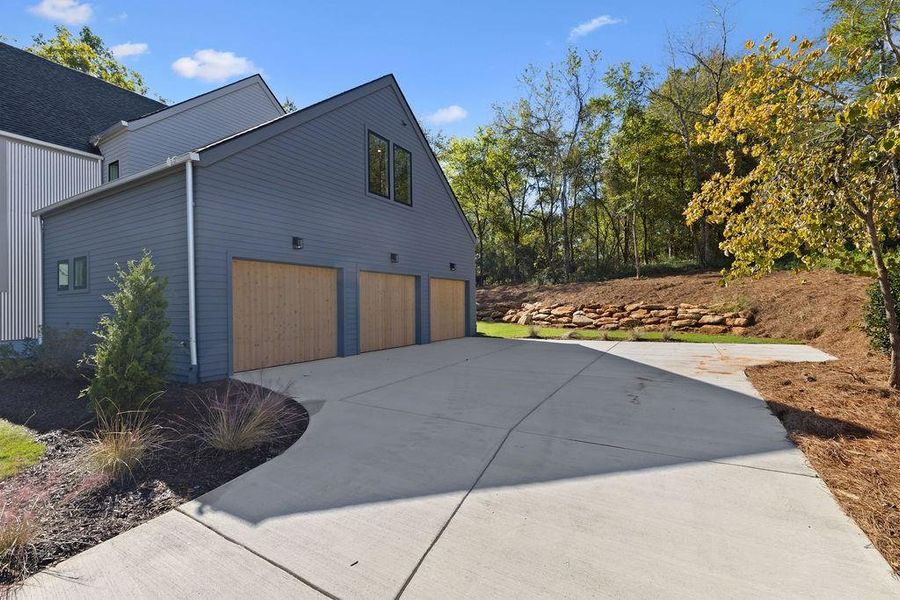 Front exterior of a new home in Aster, Roswell, GA, highlighting curb appeal (Image 31).