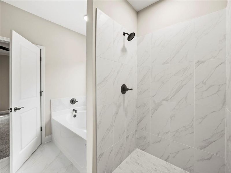 Furnished interior view inside a new home in , Dawsonville (Image 9).