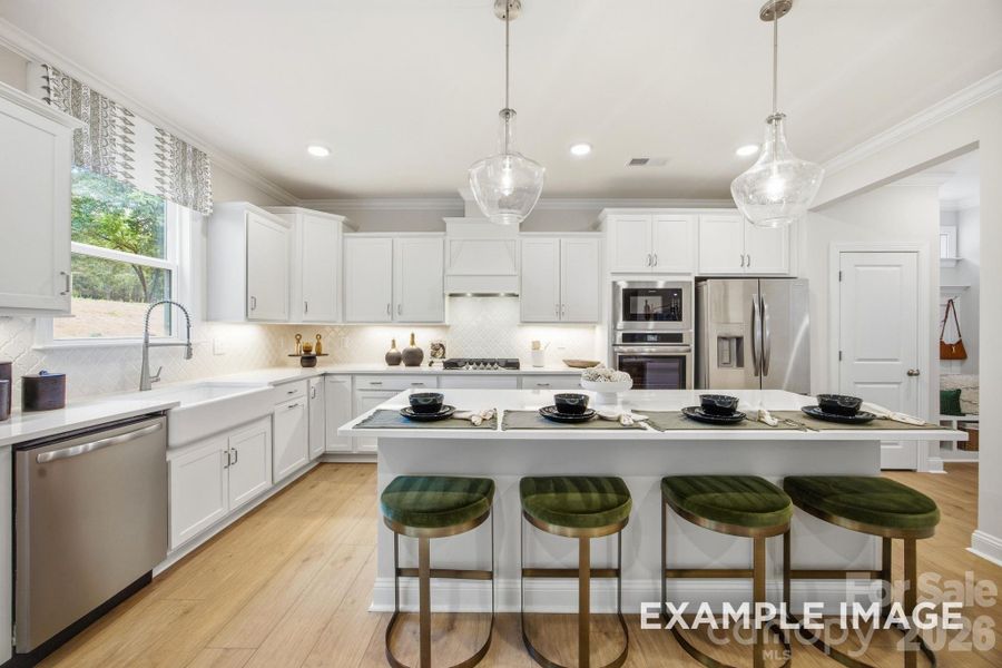 Furnished interior view inside a new home in Windgate, Mooresville (Image 30).