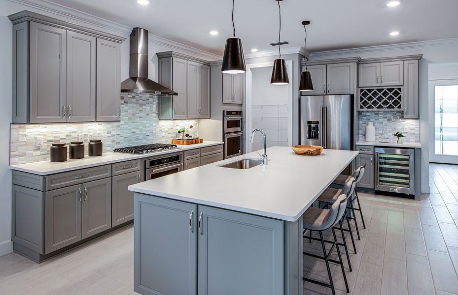 Furnished interior view inside a new home in Del Webb Tradition, Port St. Lucie (Image 10). Furnished interior view inside a new home in Del Webb Tradition, Port St. Lucie (Image 10).