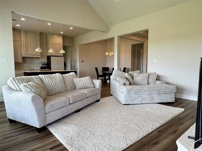 Furnished interior view inside a new home in Chapel Ridge, Waco (Image 6).