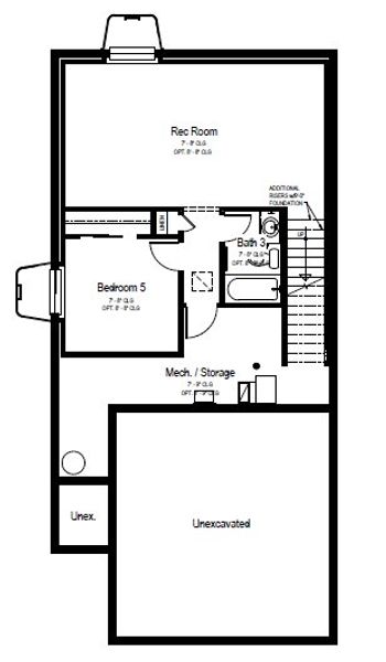 2D floor plan layout of this home in Aspen Meadows, Colorado Springs, CO (Image 24). 2D floor plan layout of this home in Aspen Meadows, Colorado Springs, CO (Image 24).
