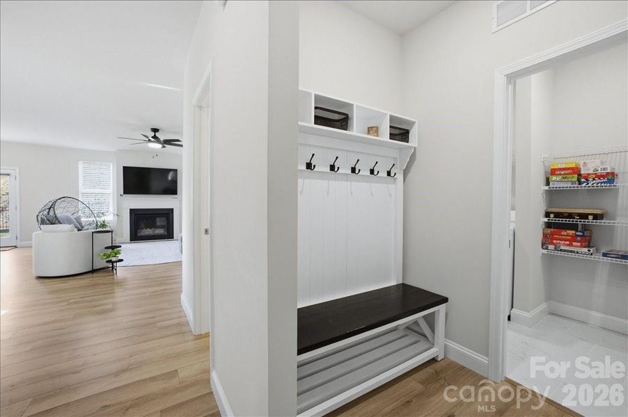 Furnished interior view inside a new home in The Terraces at Cramerton Mills, Cramerton (Image 23).