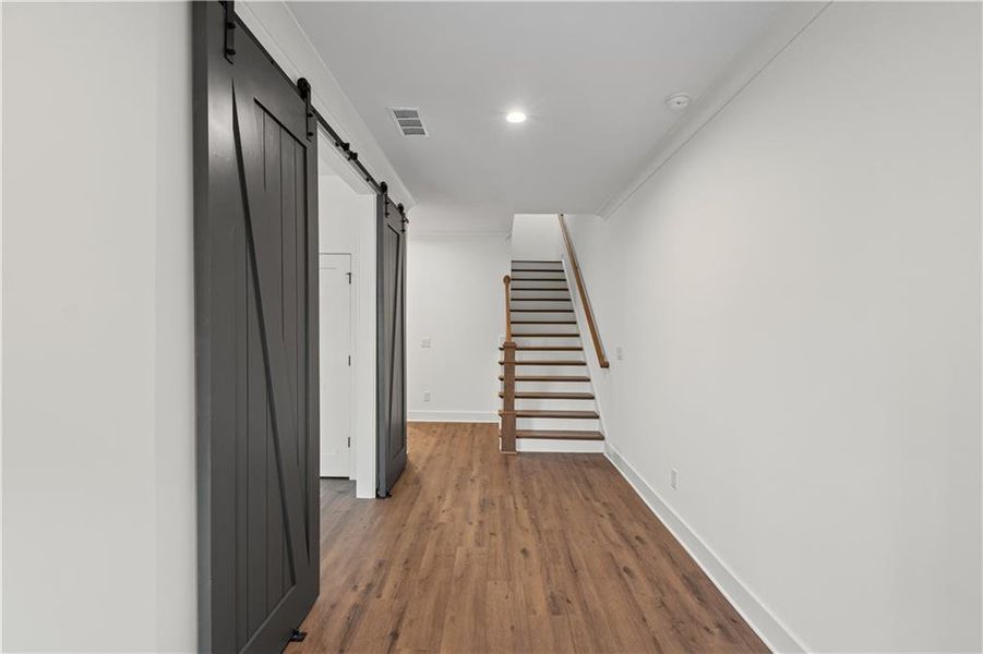 Spacious, unfurnished interior of a new home in Devin's Shire - A Kennesaw Tradition, Kennesaw (Image 25).