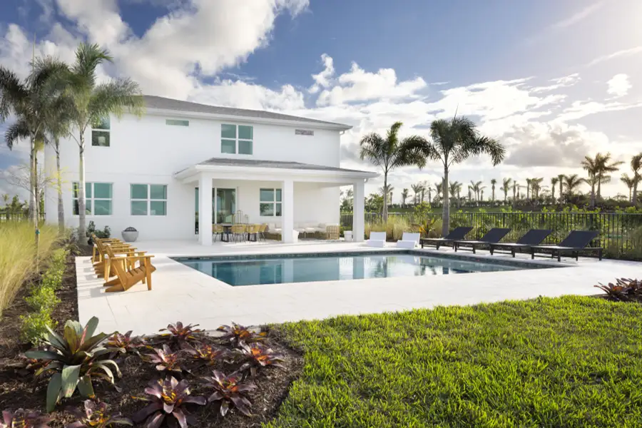 Representative exterior details of a home built from the Mount Rainier by Mattamy Homes in Tradition, Port St. Lucie (Image 3).