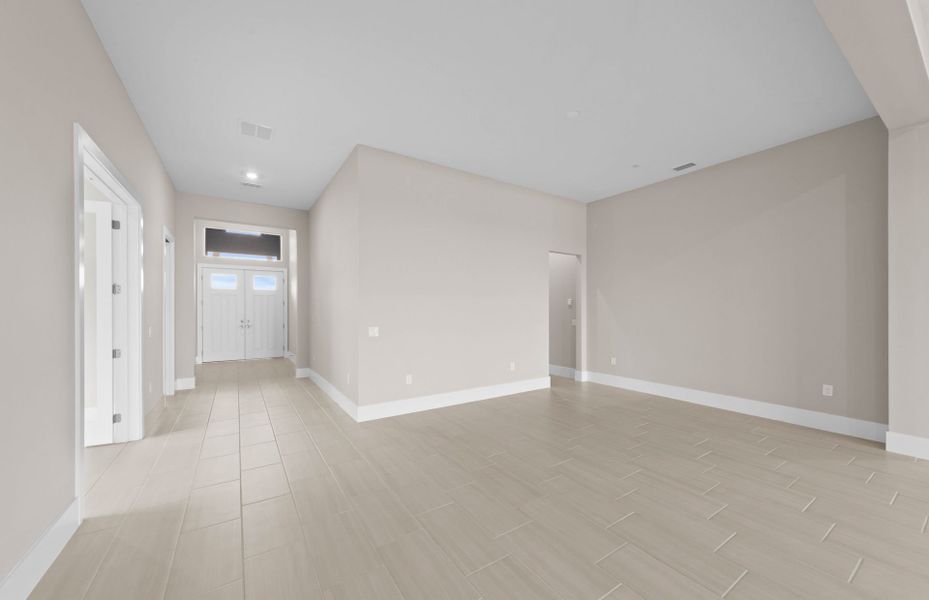 Spacious, unfurnished interior of a new home in TerraWalk at Babcock Ranch, Alva (Image 16). Spacious, unfurnished interior of a new home in TerraWalk at Babcock Ranch, Alva (Image 16).