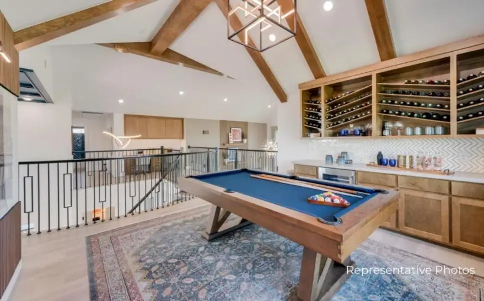 Furnished interior view inside a new home in Grand Estates of Anna, Anna (Image 2). Furnished interior view inside a new home in Grand Estates of Anna, Anna (Image 2).