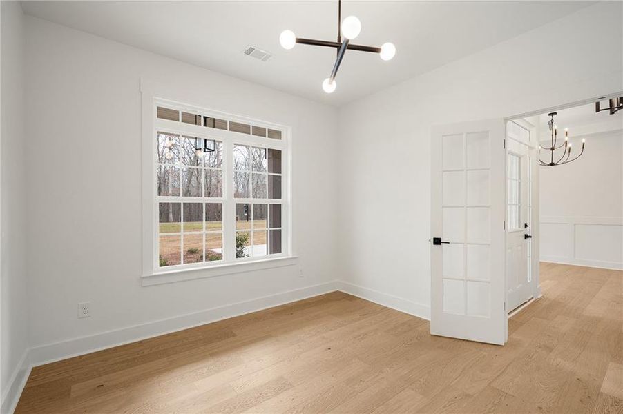 Spacious, unfurnished interior of a new home in , White (Image 17).