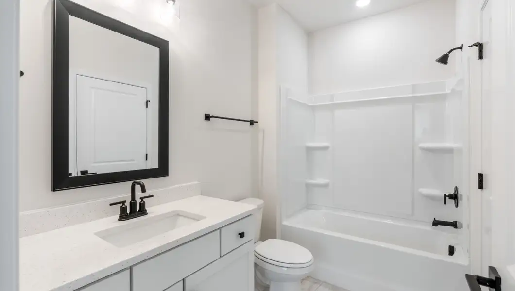 Furnished interior view inside a new home in Arrowood Acres, Enoree (Image 4). Furnished interior view inside a new home in Arrowood Acres, Enoree (Image 4).