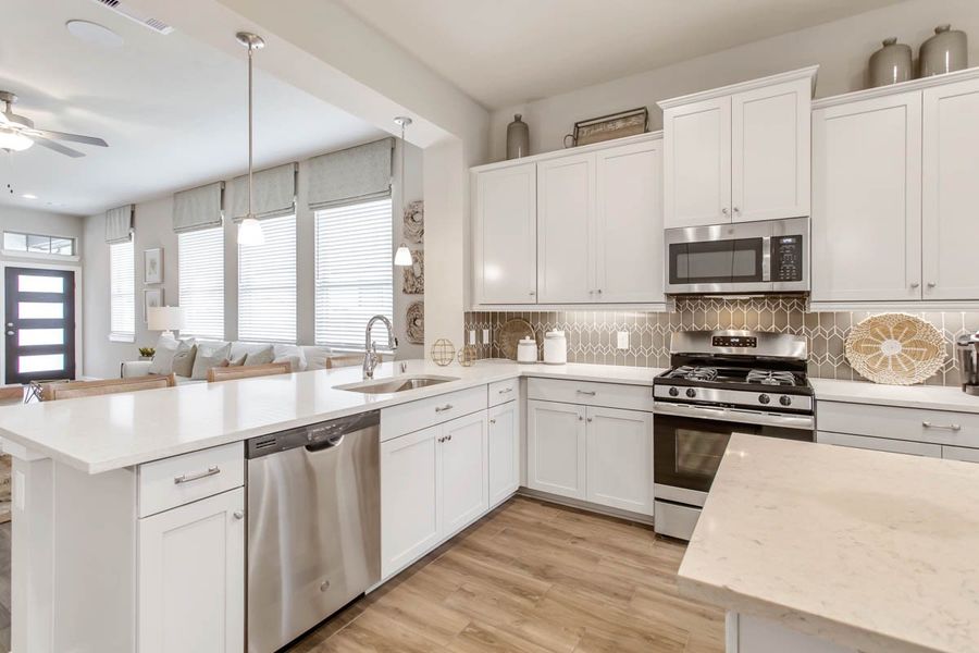 Furnished interior view inside a new home in Jordan Ranch, Fulshear (Image 14). Furnished interior view inside a new home in Jordan Ranch, Fulshear (Image 14).
