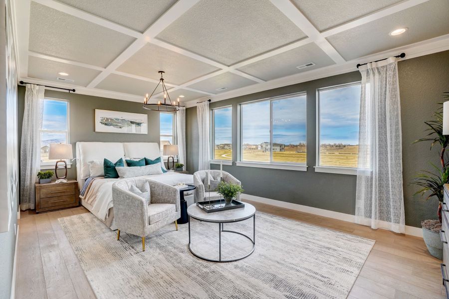 Representative furnished interior of a home built from the 3 by Trumark Homes in Kitchel Lake at Serratoga Falls, Timnath (Image 20).