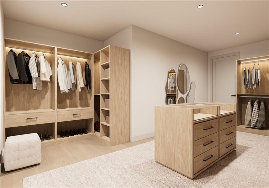Furnished interior view inside a new home in , Fairburn (Image 6).