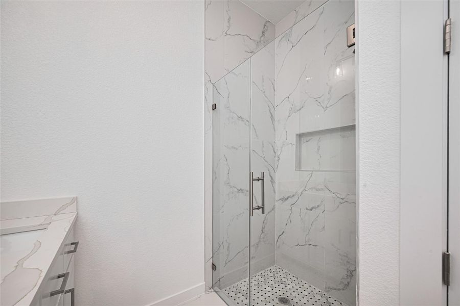 Furnished interior view inside a new home in , Houston (Image 12).