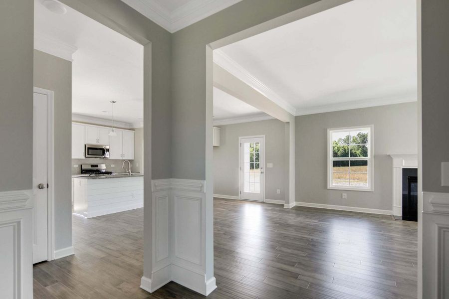 Image 108 representing the Aberdeen by Caviness & Cates Communities in Bartlett Manor, Youngsville, NC.