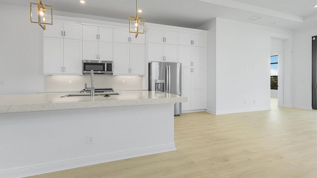 Furnished interior view inside a new home in PGA Village Verano, Port St. Lucie (Image 10). Furnished interior view inside a new home in PGA Village Verano, Port St. Lucie (Image 10).