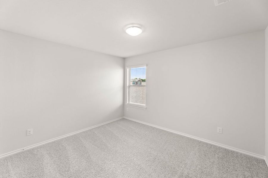 Front exterior of a new home in Creekside Ranch, Blue Ridge, TX, highlighting curb appeal (Image 24).