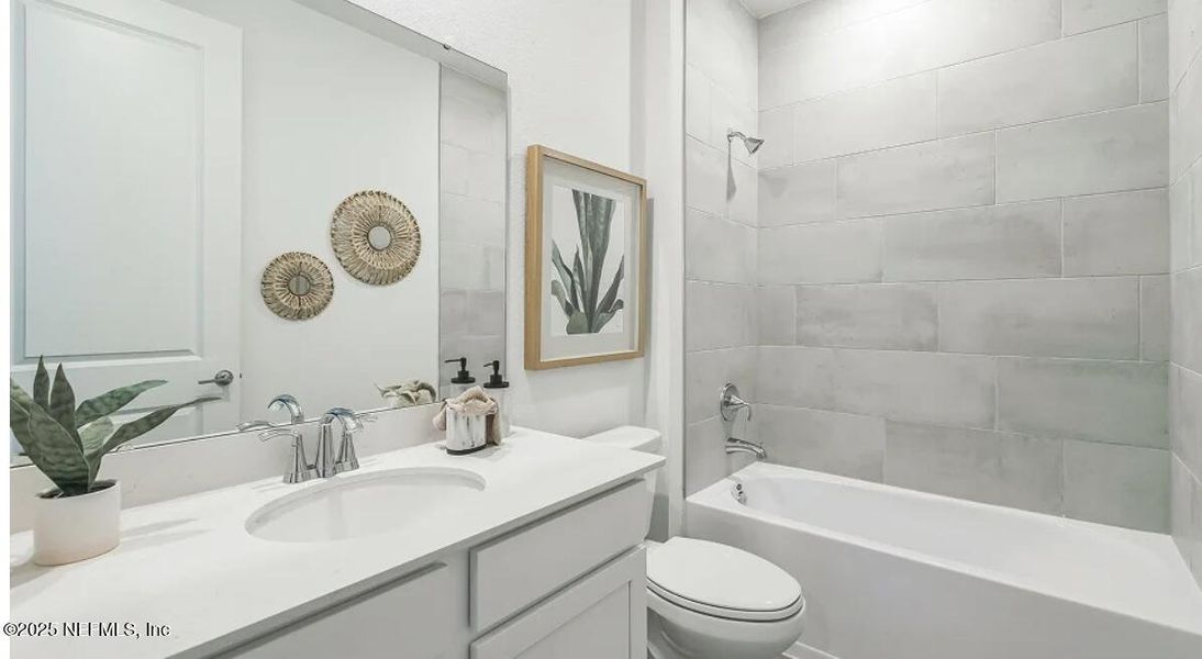 Furnished interior view inside a new home in Edenbrooke at Hyland Trail | 55+, Green Cove Springs (Image 10). Furnished interior view inside a new home in Edenbrooke at Hyland Trail | 55+, Green Cove Springs (Image 10).