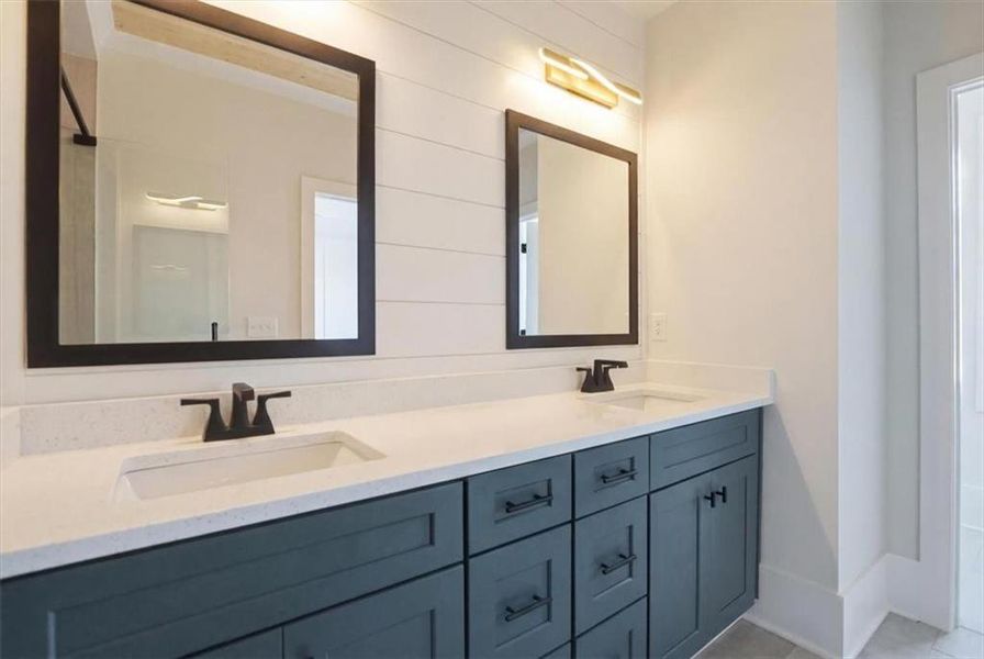 Furnished interior view inside a new home in , Braselton (Image 16).