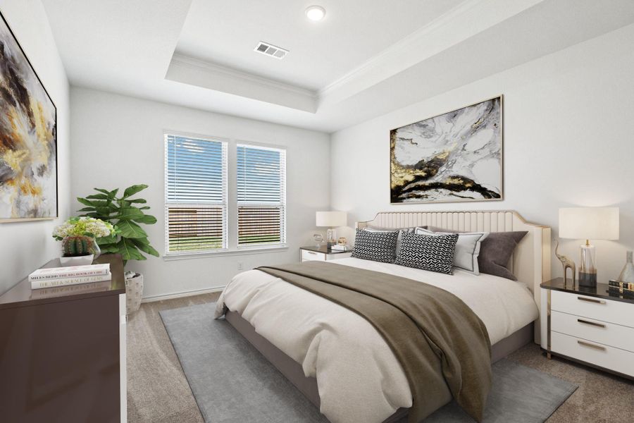 Furnished interior view inside a new home in River Ranch, Dayton (Image 15). Furnished interior view inside a new home in River Ranch, Dayton (Image 15).