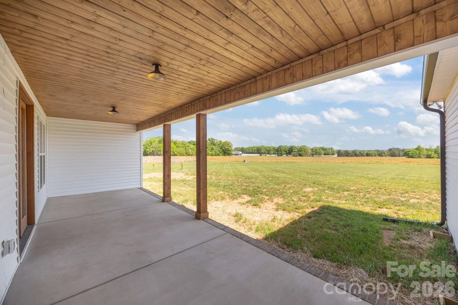Exterior details and patio area of a home in , China Grove (Image 27).