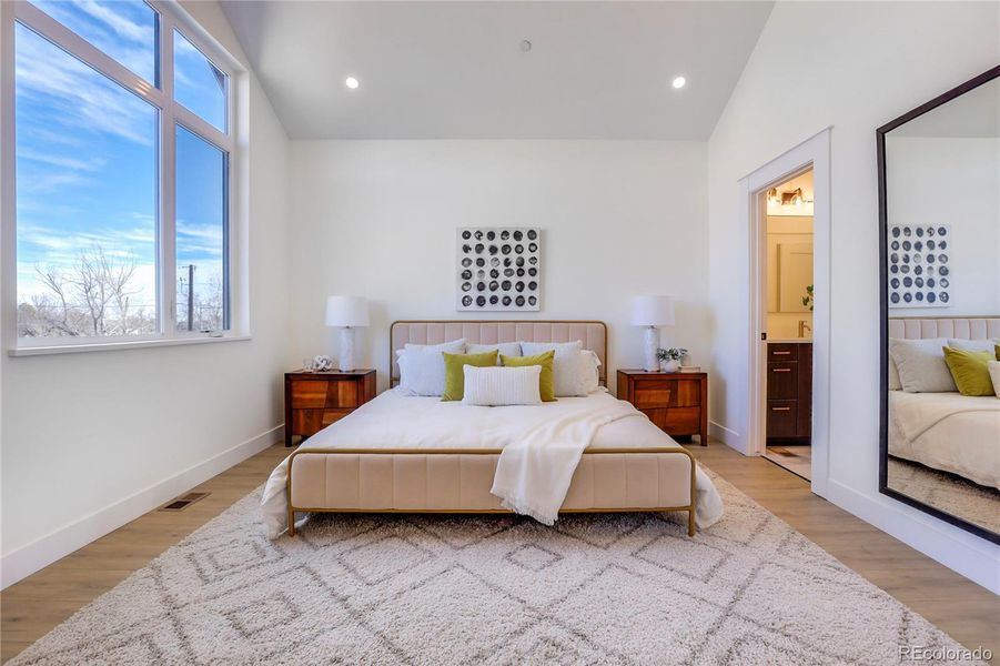 Furnished interior view inside a new home in , Arvada (Image 41).
