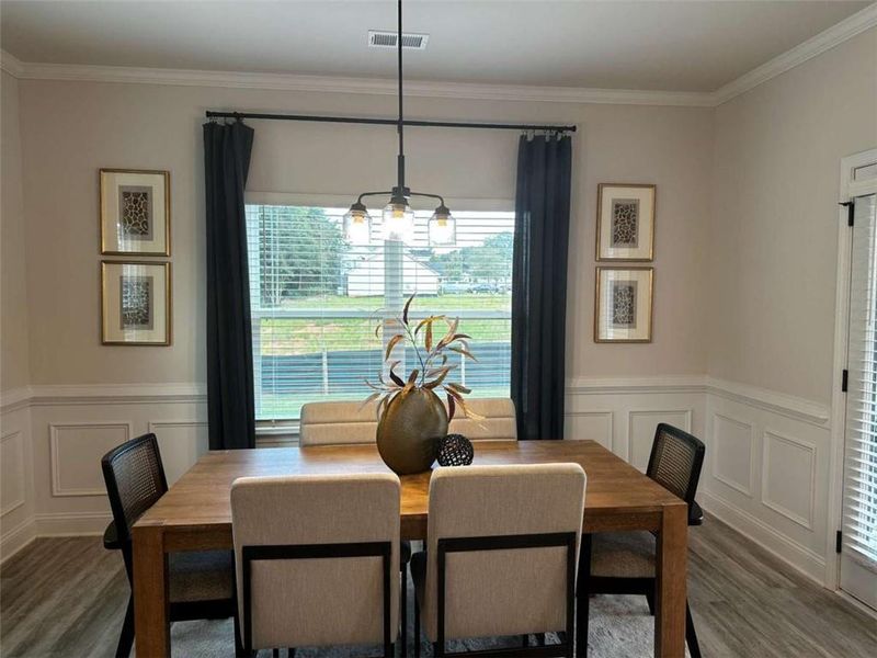 Furnished interior view inside a new home in Canterbury Villas, Carrollton (Image 5).